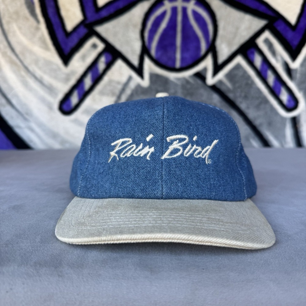 Vintage Blue Rainbird Baseball Cap‎ Unbranded